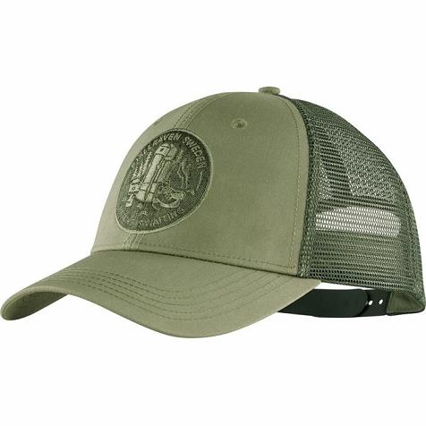 Fjallraven Men Fikapaus Hats Green PH240584 Philippines